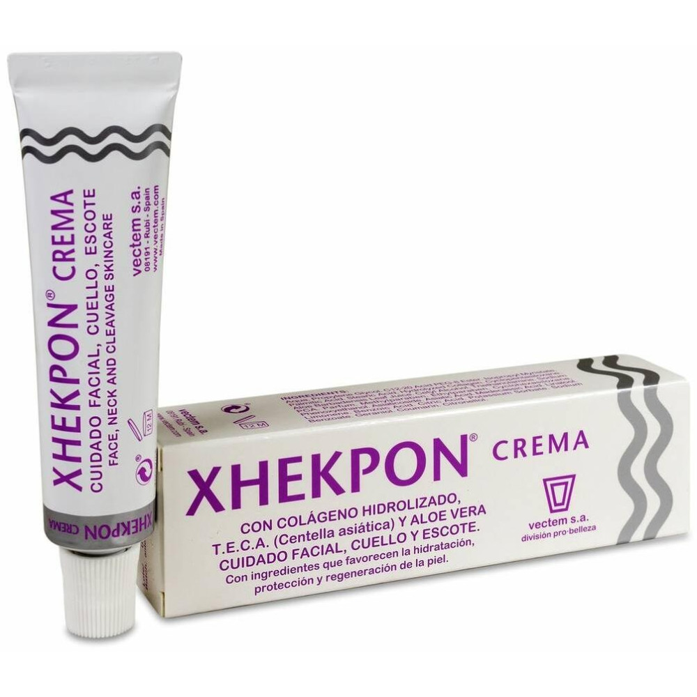 Xhekpon Crema Cuidado Facial Cuello Y Escote, 40 Ml