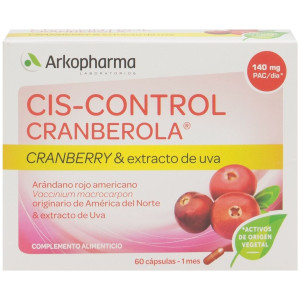 Arkopharma Cis Control Cranberola 140 Mg, 60 Cápsulas