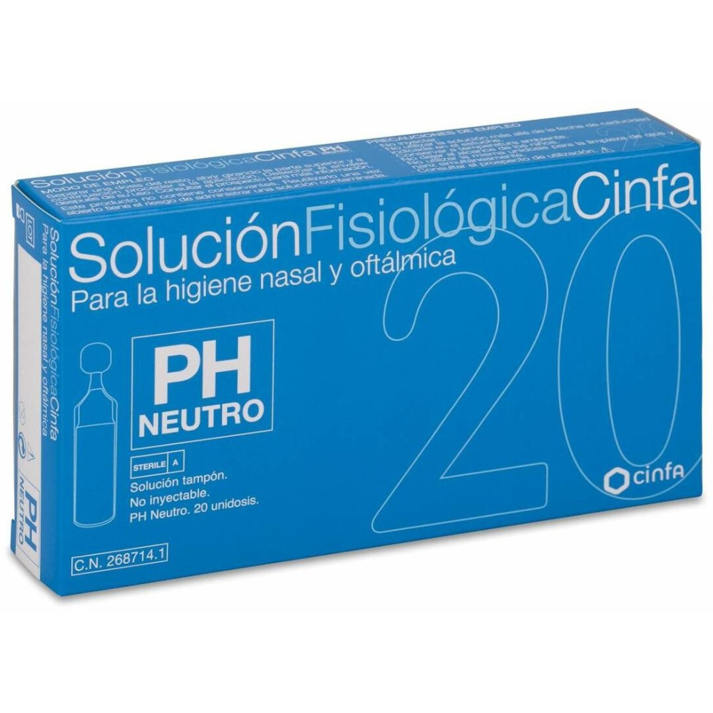 Cinfa Solución Fisiológica, 20 Monodosis