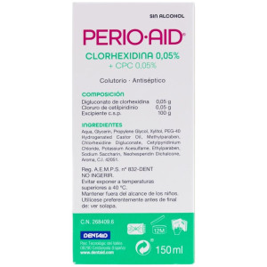 Perio-Aid Mantenimiento Y Control Colutorio 0.05% Clorhexidina 150Ml