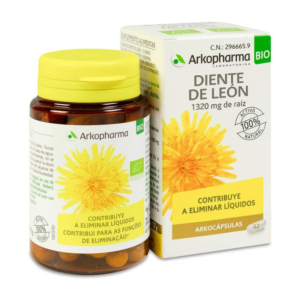 Arkopharma Arkocápsulas Diente De León, 42 Cápsulas