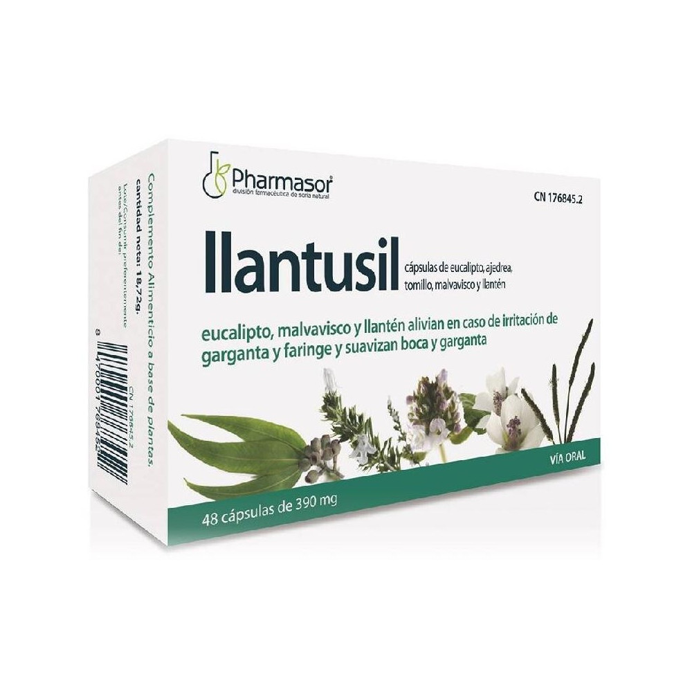 Soria Natural Llantusil Capsulas Homeosor 48 Caps
