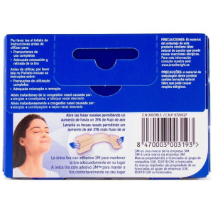 Breathe Right Tira Adhesiva Nasal Color Talla Grande, 30 Uds