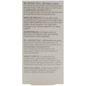 Martiderm Driosec Desodorante Roll-On Axilas O Ingles, 50 Ml