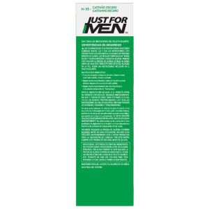Just For Men Champú Colorante 30 Cc Castaño Oscuro, 1 Ud