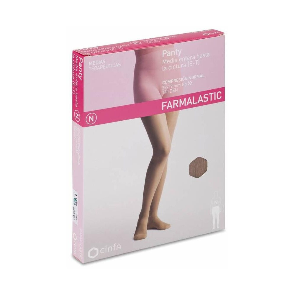 Farmalastic Panty Medias Terapeúticas Compresión Normal Camel T-M