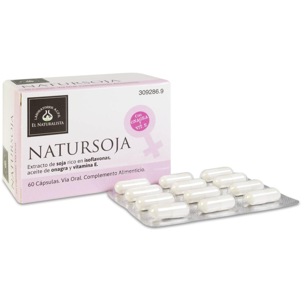 El Naturalista Natursoja Con Onagra 60Cáps
