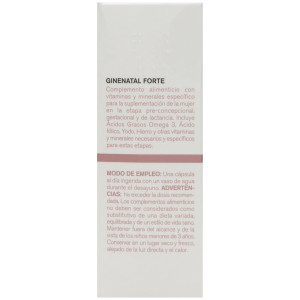 Cumlaude Ginenatal Forte, 30 Cápsulas
