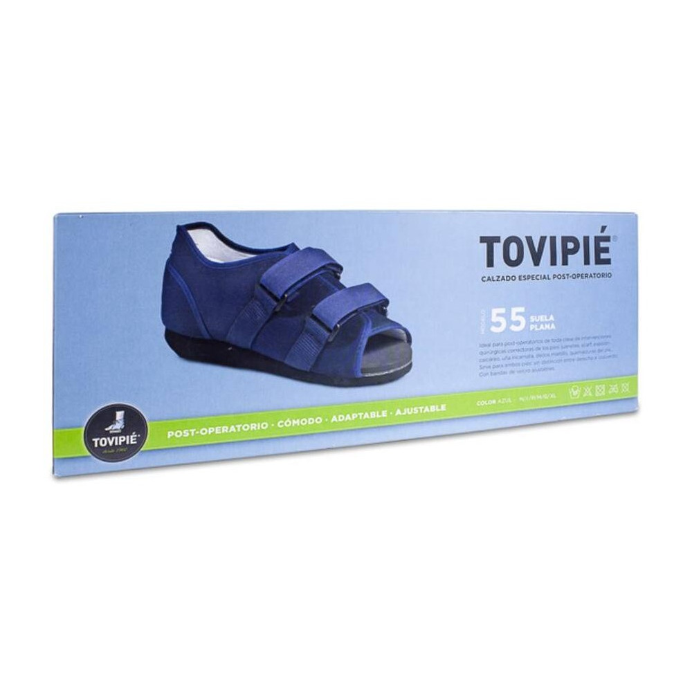 Tovipié Sandalia Post-Operatorio Azul Talla M Modelo 55, 1 Ud