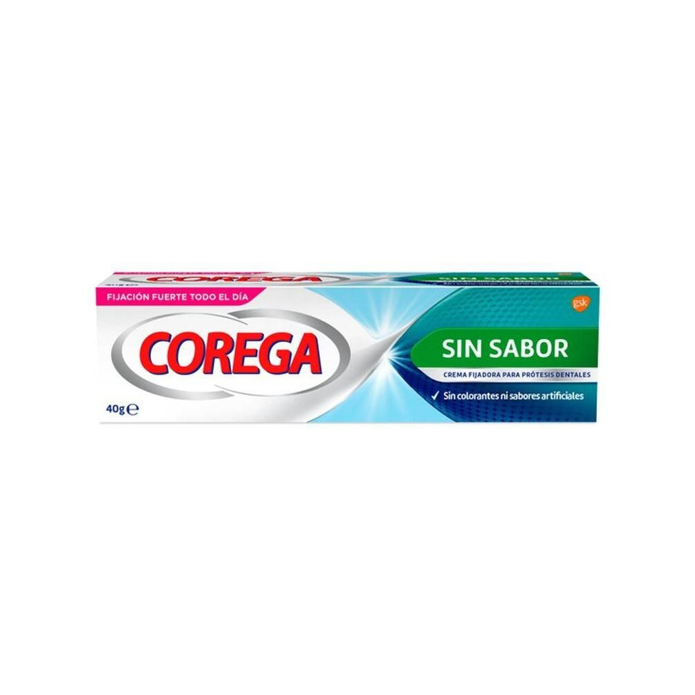 Corega Crema Extra Fuerte Sin Sabor, 40 G