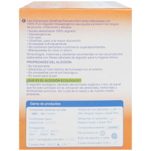 Farmaconfort Compresa Ultra Día Con Alas, 10 Uds