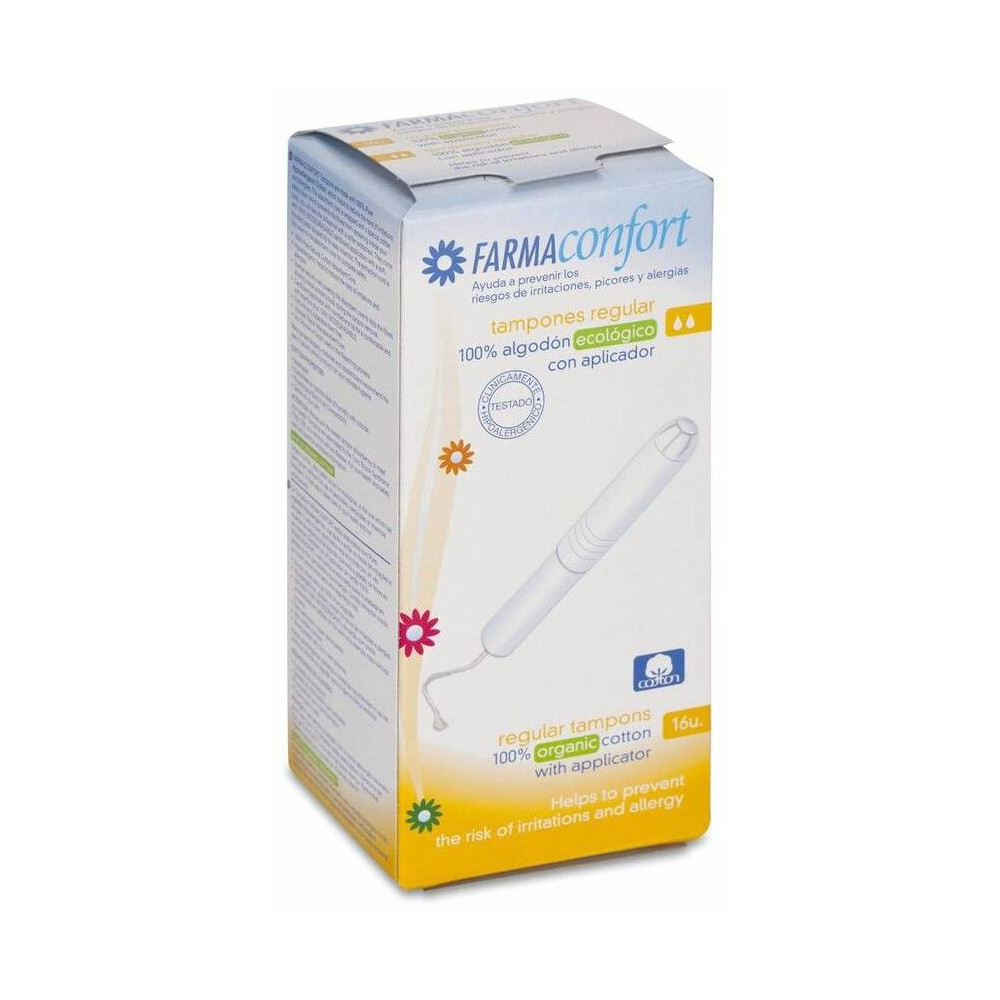 Farmaconfort Tampones Regular Algodón 16
