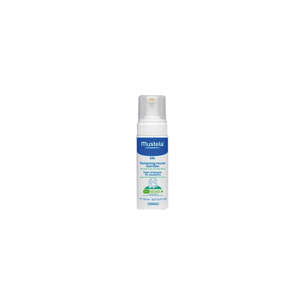 Mustela Champú Mousse Recién Nacido, 150 Ml