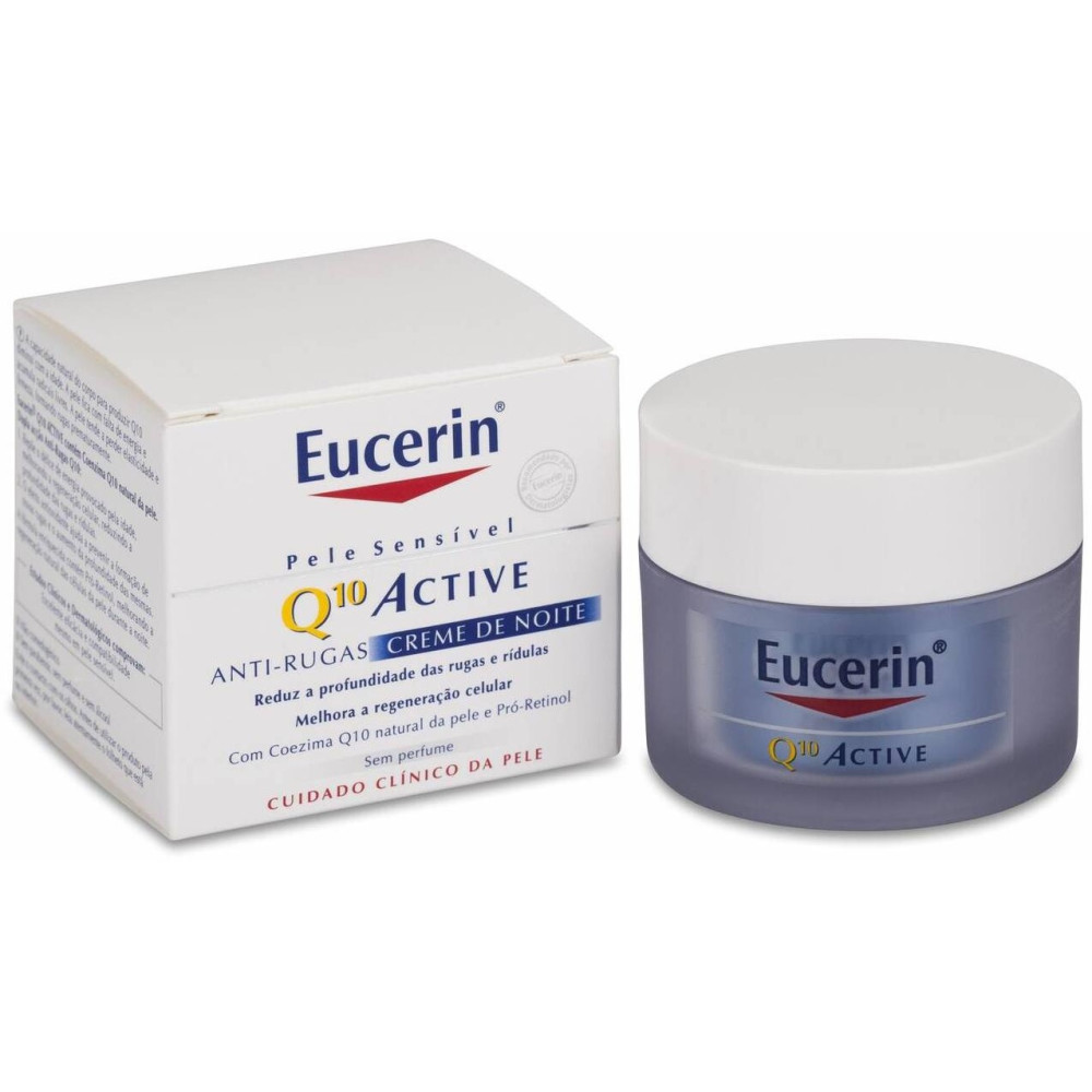 Eucerin Q10 Active Anti-Arrugas Crema De Noche, 50 Ml