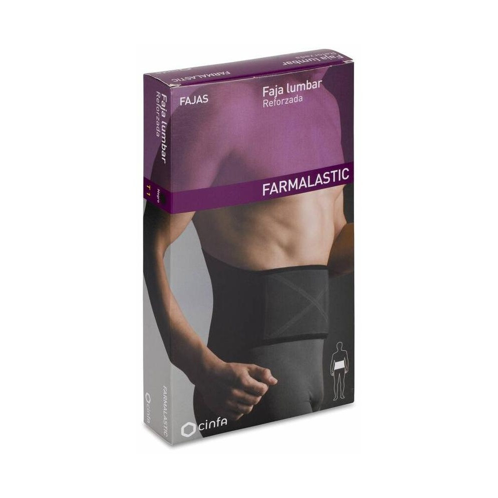 Farmalastic Faja Lumbar Reforzada Talla 1, 1 Ud