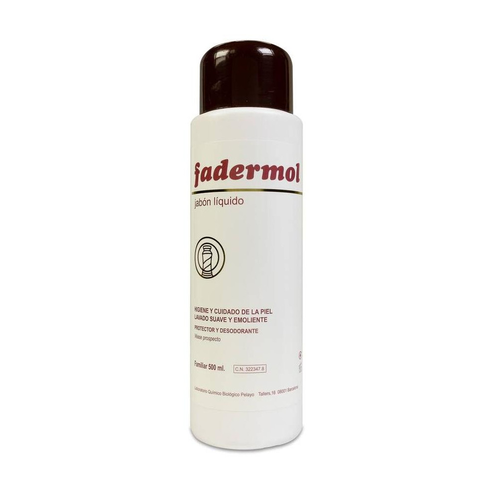 Fadermol Jabón Líquido, 500 Ml