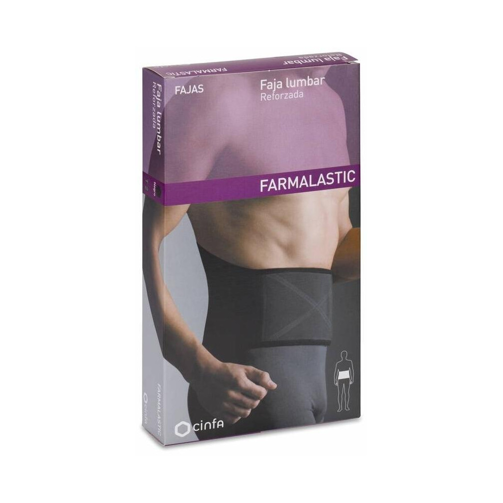 Farmalastic Faja Lumbar Reforzada Talla 2, 1 Ud