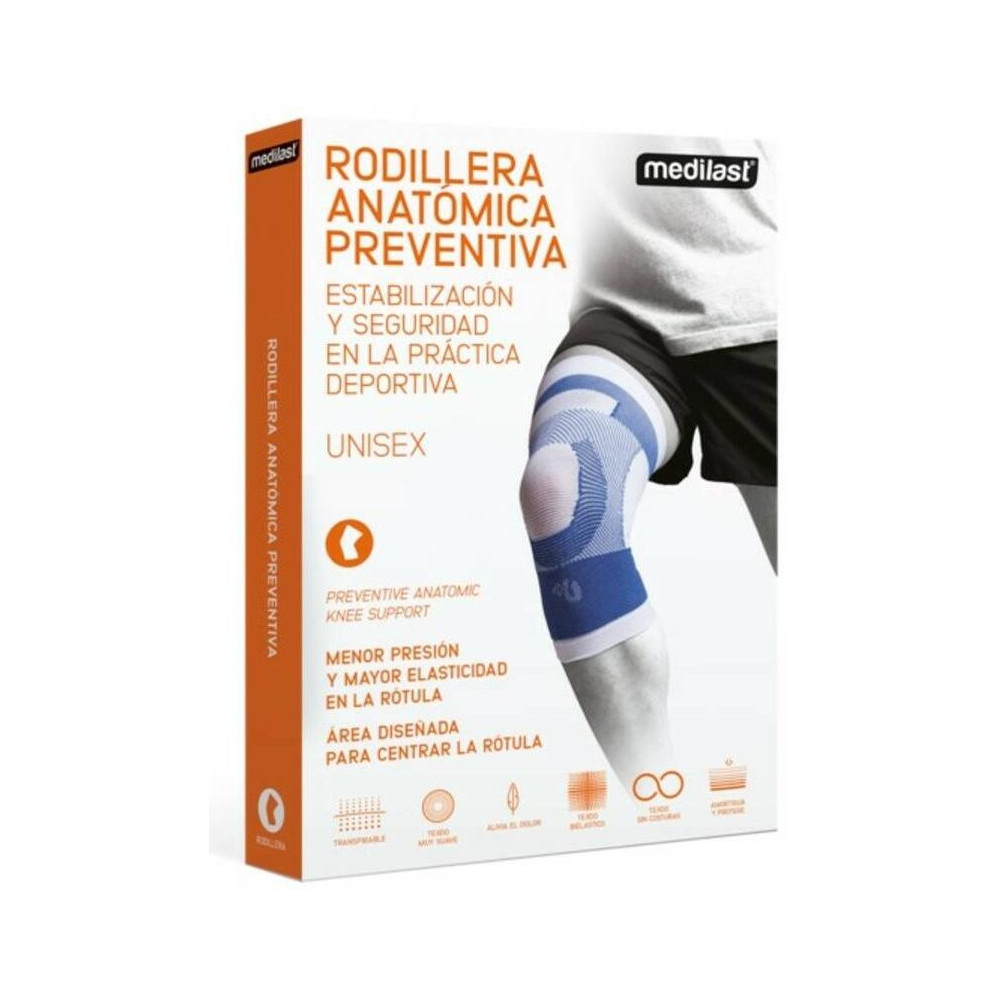 Medilast New Concepts Rodillera Preventiva Talla S, 1 Ud
