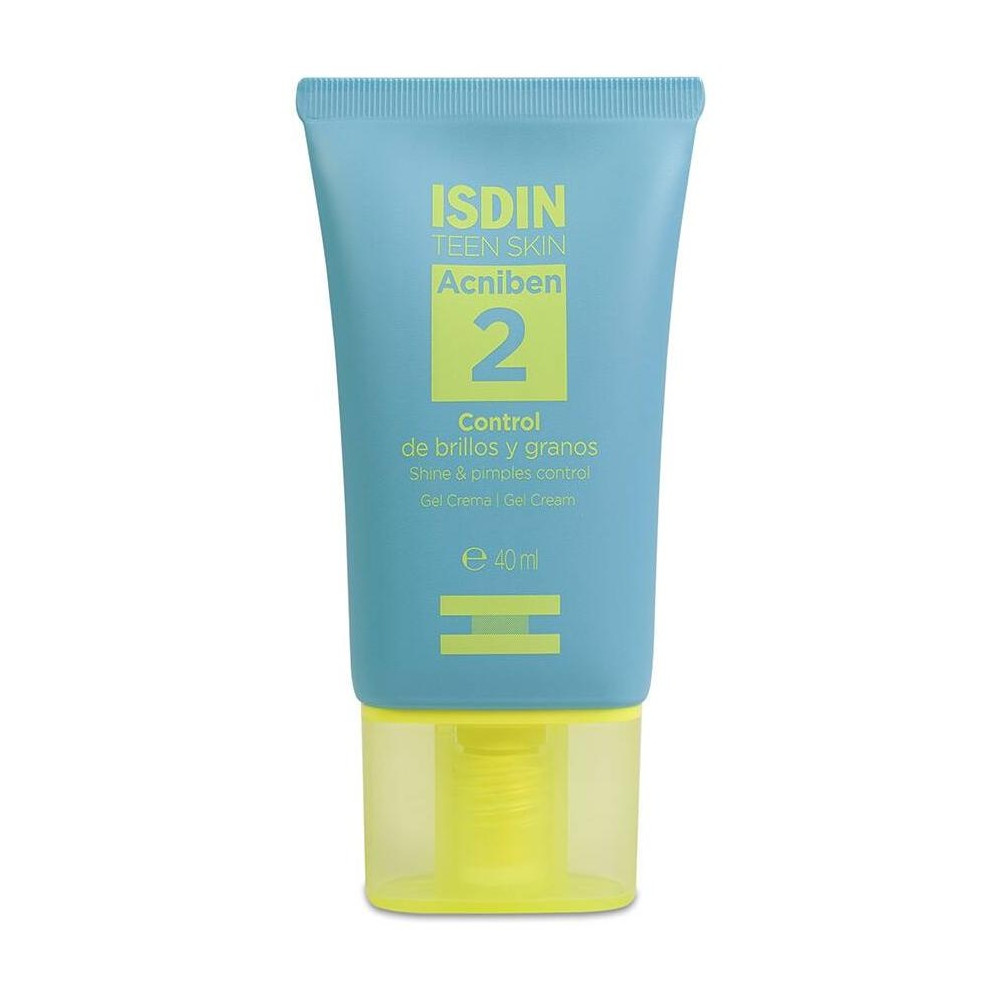 Isdin Acniben Gel-Crema Control De Brillos Y Granos, 40 Ml