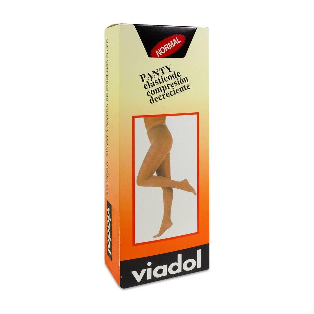 Panty Viadol Compresión Normal Va 40 Negro Talla Mediana Negro