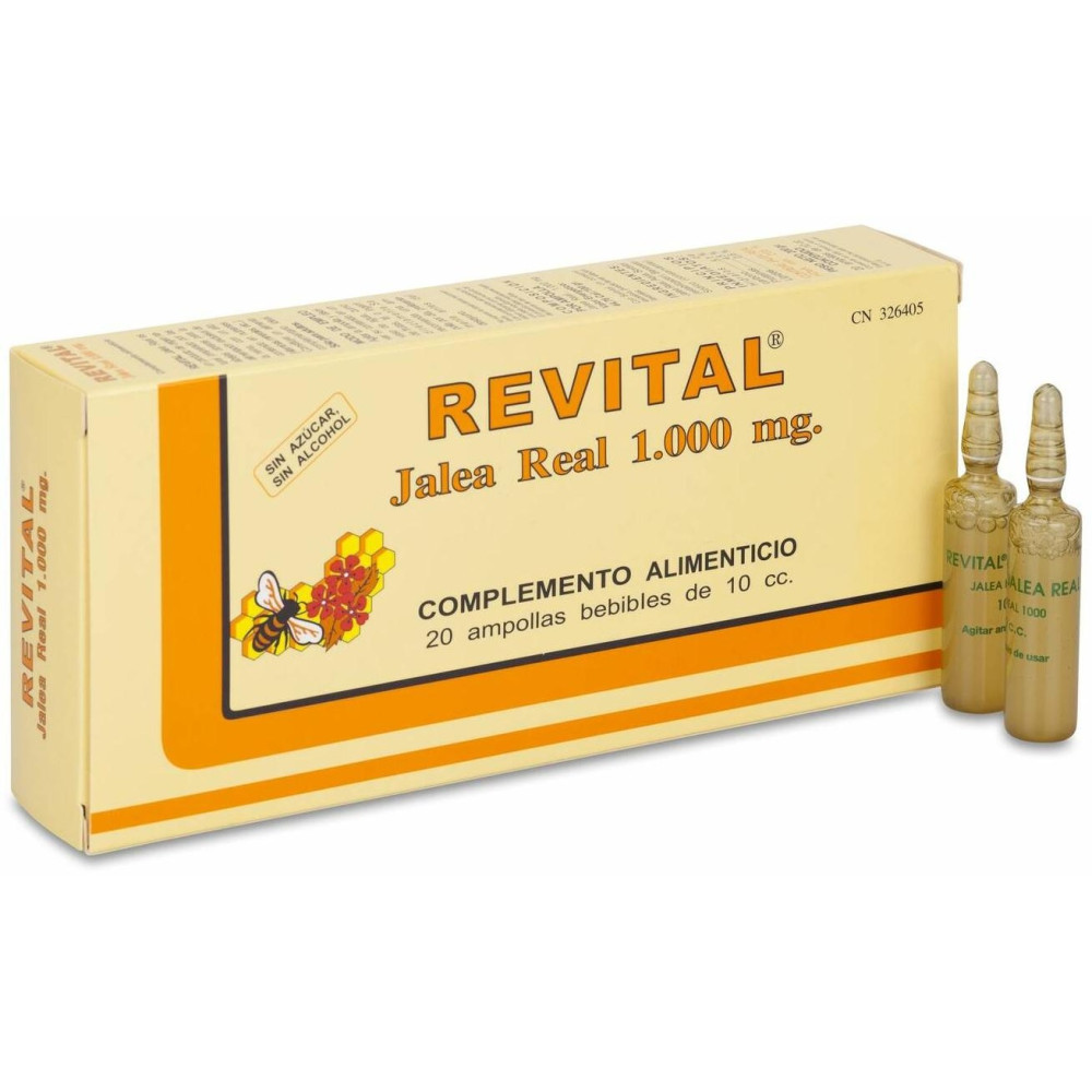 Revital Jalea Real Ampollas Bebibles 20Uds