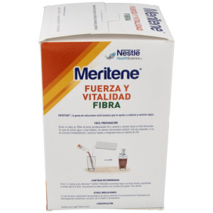 Meritene Fuerza Y Vitalidad Fibra Sabor Chocolate Batidos 14Uds