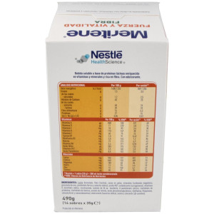 Meritene Fuerza Y Vitalidad Fibra Sabor Chocolate Batidos 14Uds