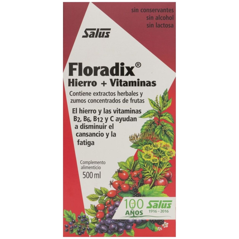Floradix® Hierro + Vitaminas 500Ml