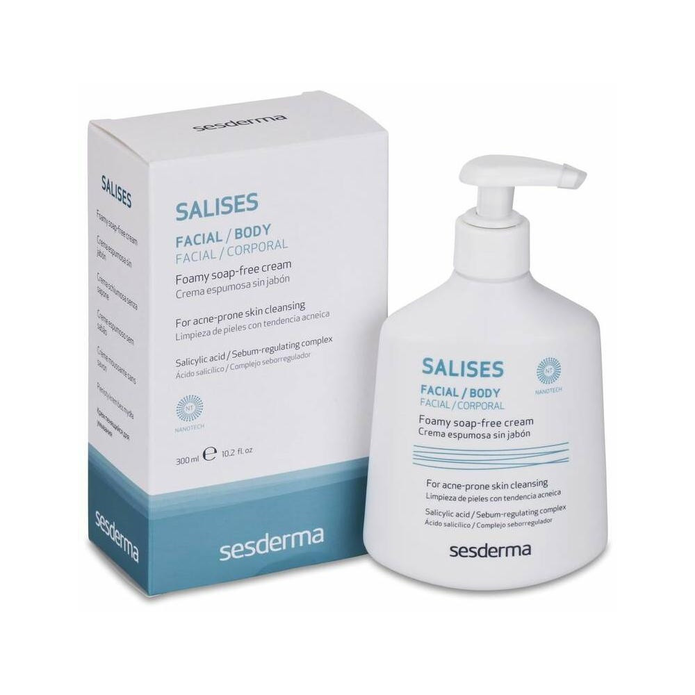 Sesderma Salises Crema Espumosa Sin Jabón, 300 Ml