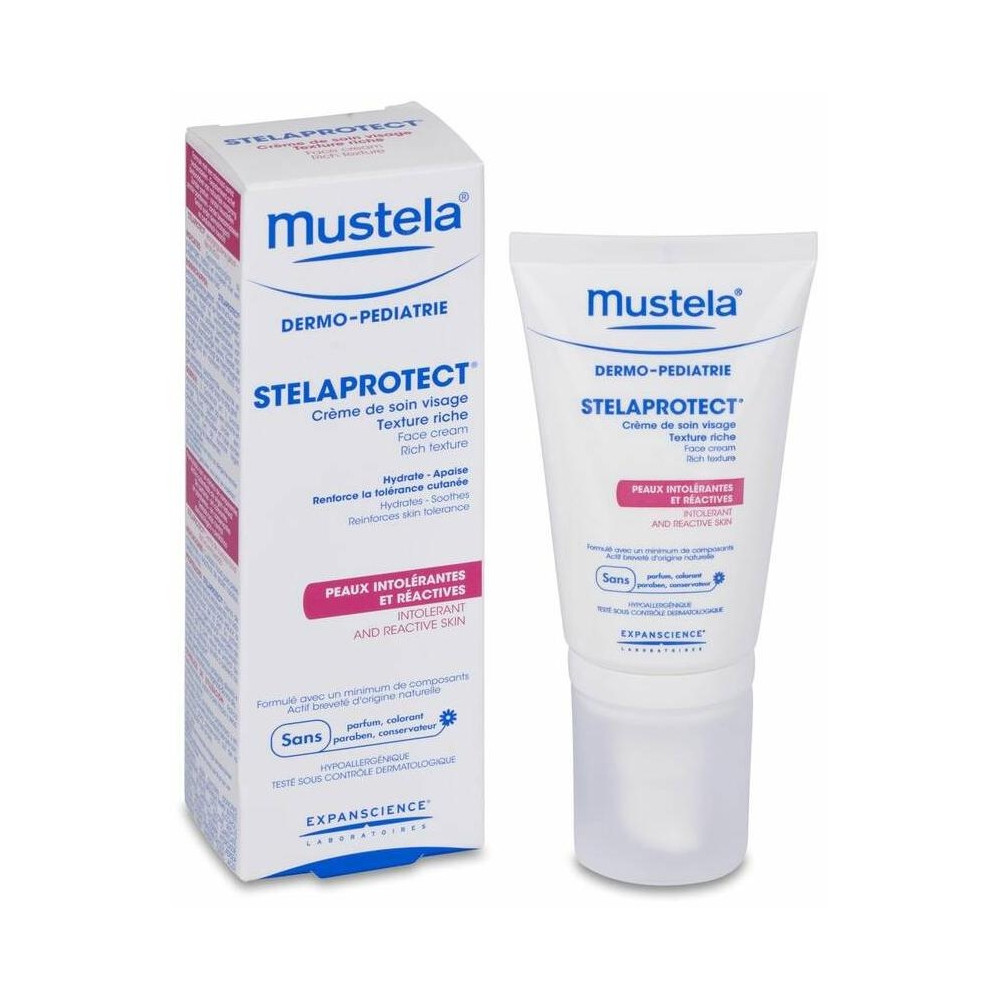 Mustela Crema Facial Hidratante Confort Con Schizandra Bio 40Ml