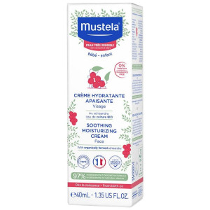 Mustela Crema Facial Hidratante Confort Con Schizandra Bio 40Ml