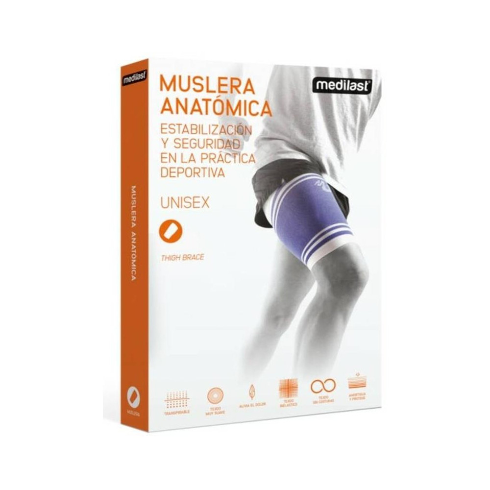 Medilast Muslera Anatómica Talla S, 1 Ud