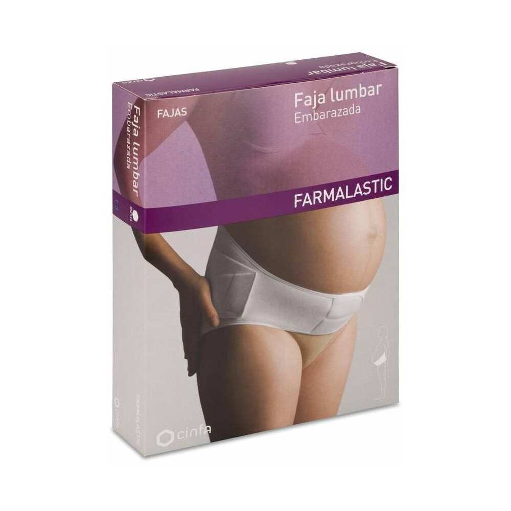 Farmalastic Faja Lumbar Embarazada Talla 3, 1 Ud