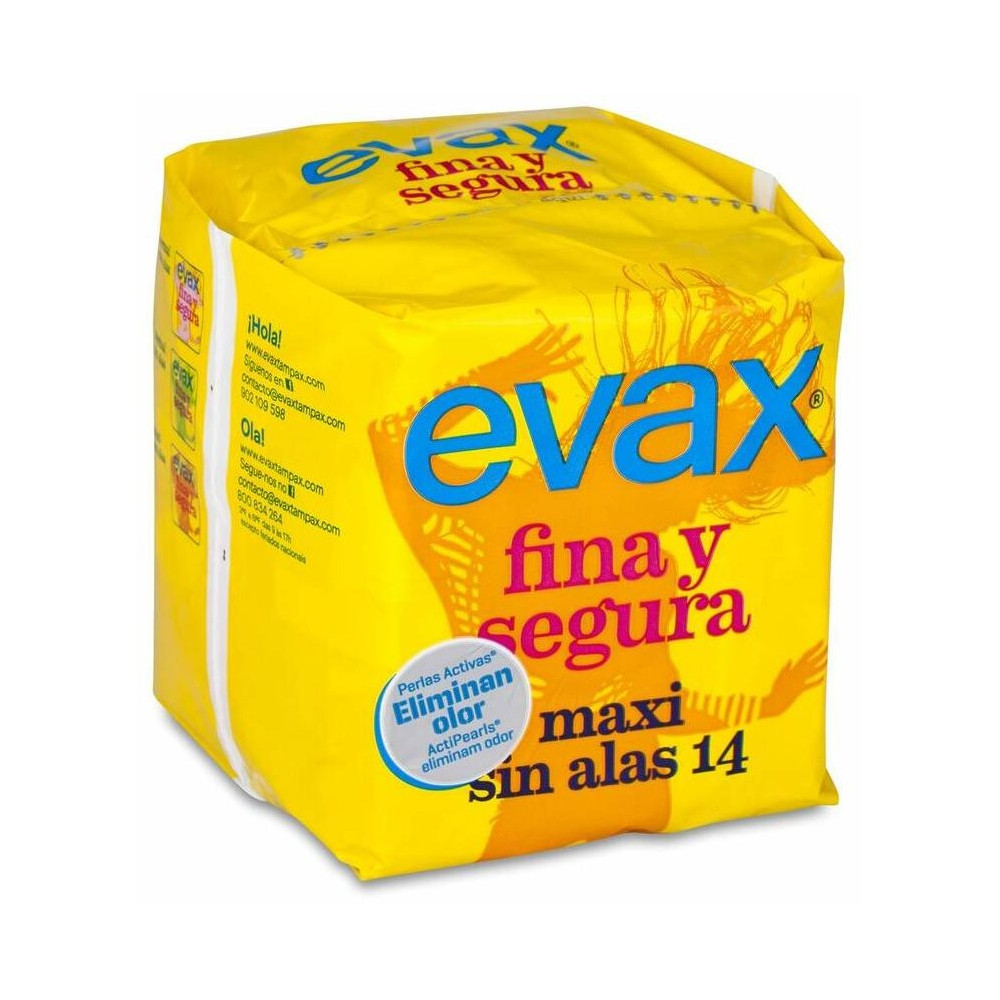 Evax Compresas Fs Sin Alas Maxi Super 13Uds