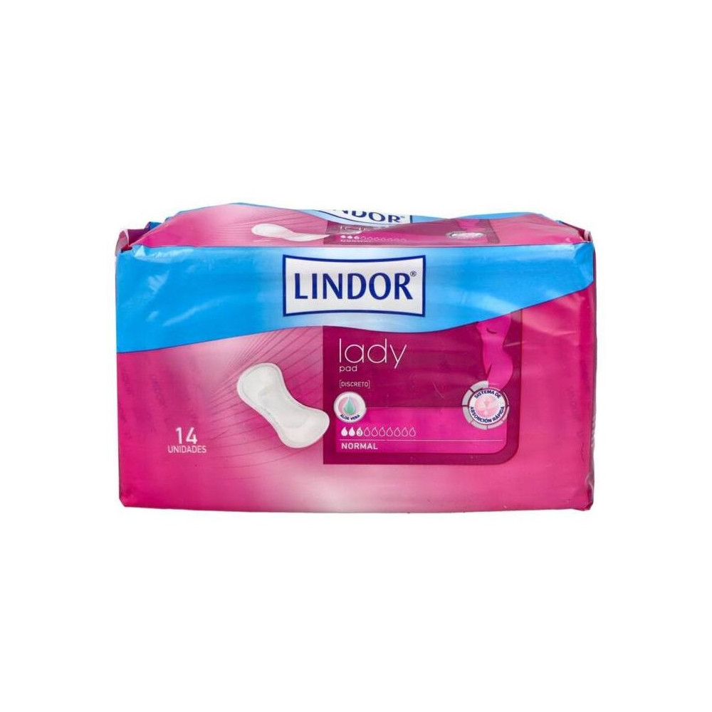 Lindor Lady Pad Compresas Normales 14Uds 2