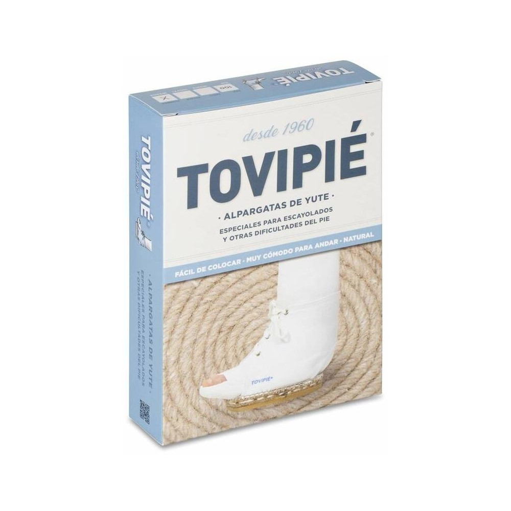 Tovipié Alpargatas De Yute Especiales Escayolados Hombre 1Ud