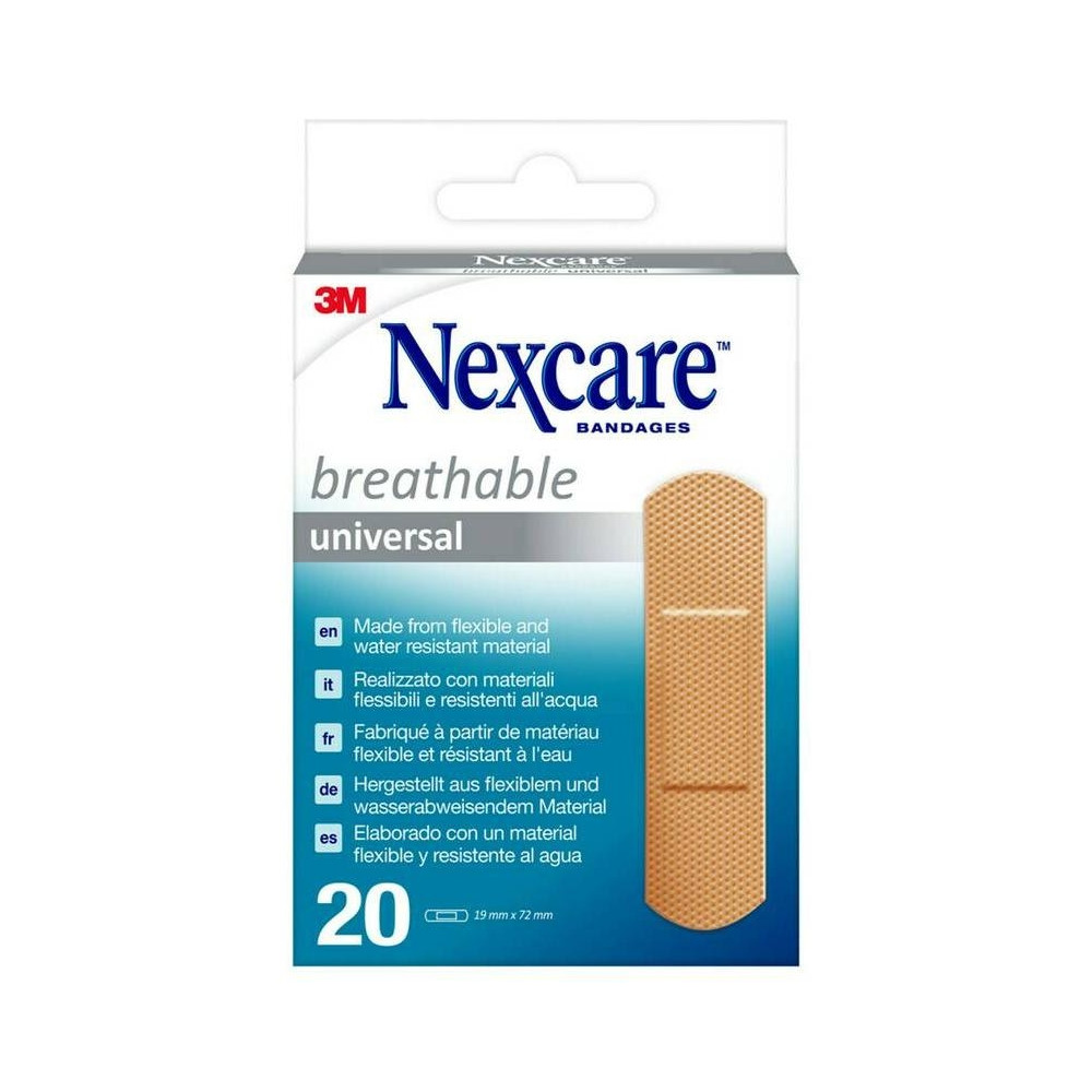 Nexcare® Universal Tiras Protectoras 19X76Mm 20Uds