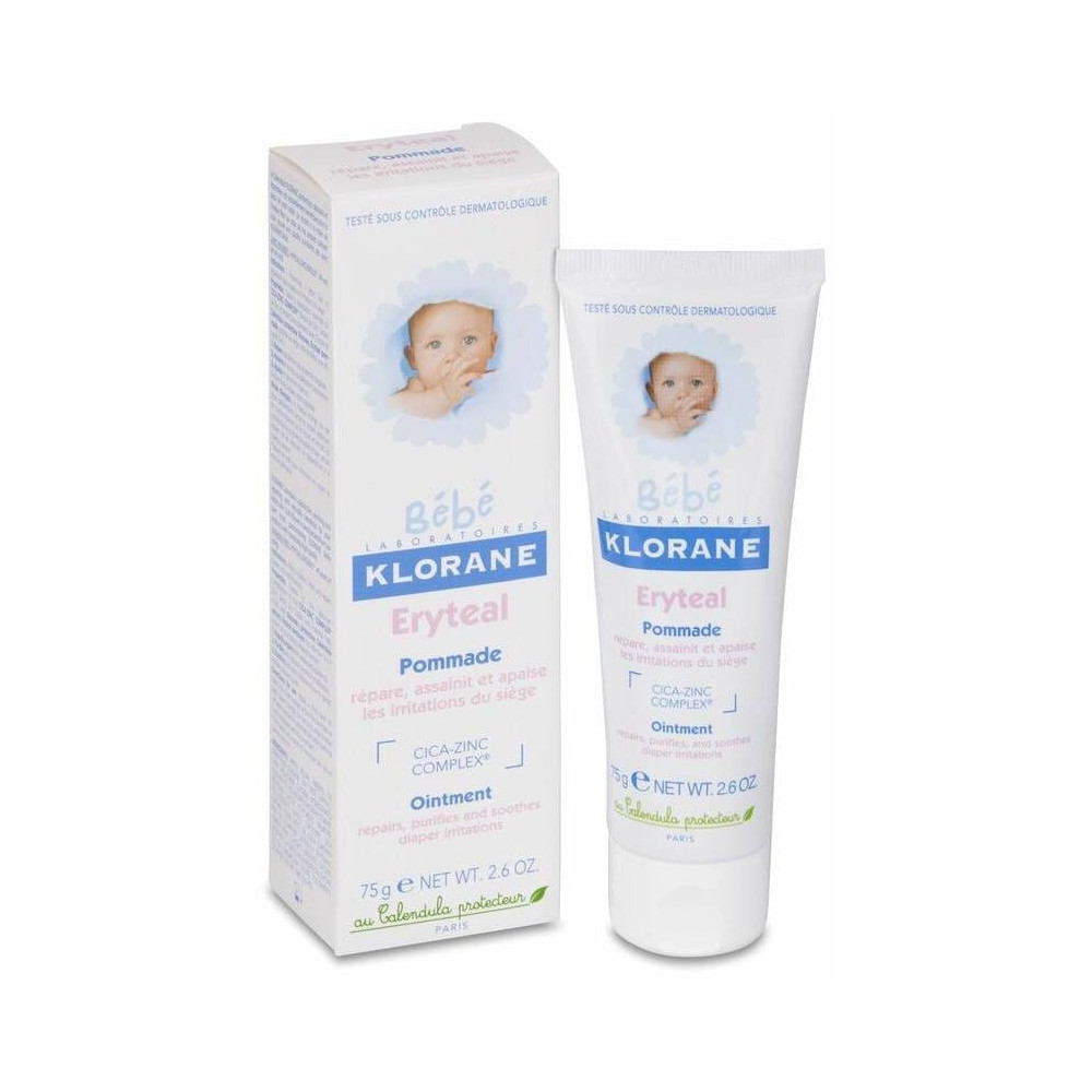 Klorane Bebé Crema Cambio Pañal Caléndula Bio 100Ml