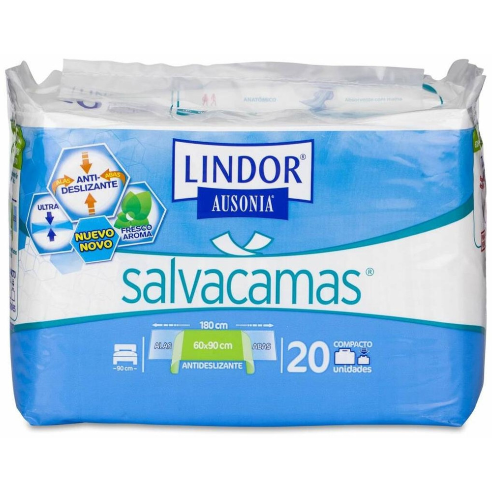 Lindor Ausonia Salvacamas 60-90 X 1,80, 15 Uds