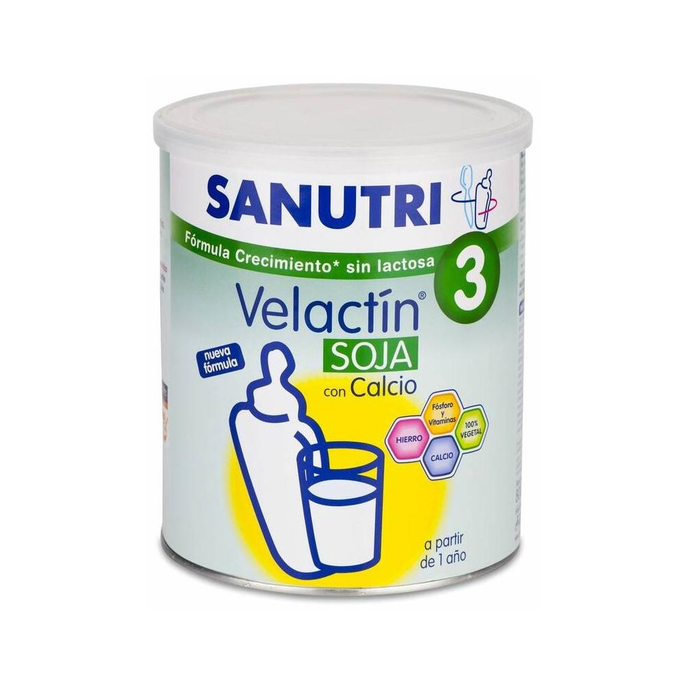 Sanutri Velactin Soja Leche De Crecimiento 800G