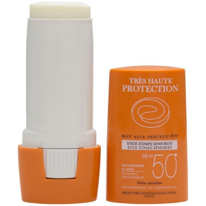 Avène Solar Stick Zonas Sensibles Spf 50+, 8 G