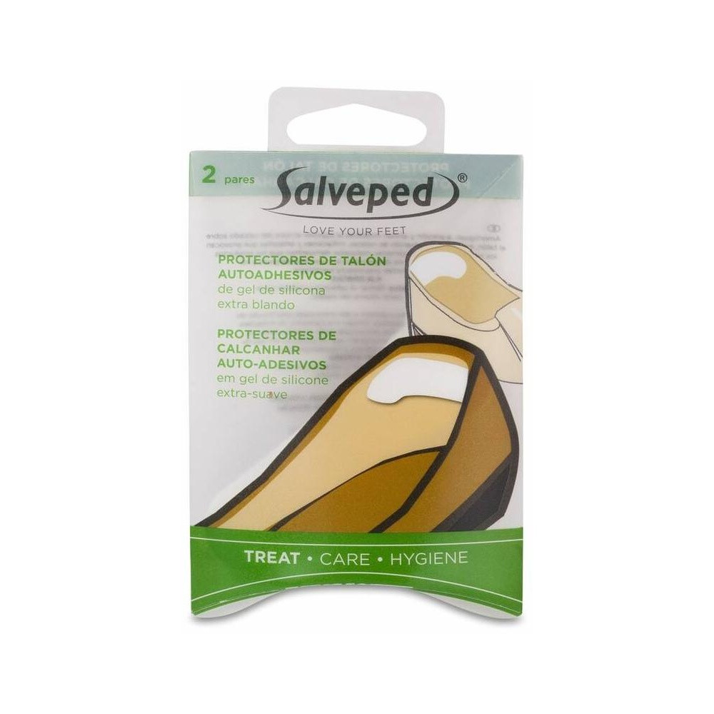 Salveped Protector De Talón Silicona, 2 Uds