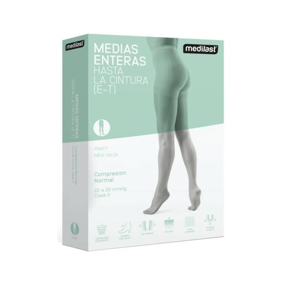 Medilast Panty Compresión Normal Beige Talla Xl, 1 Unidad