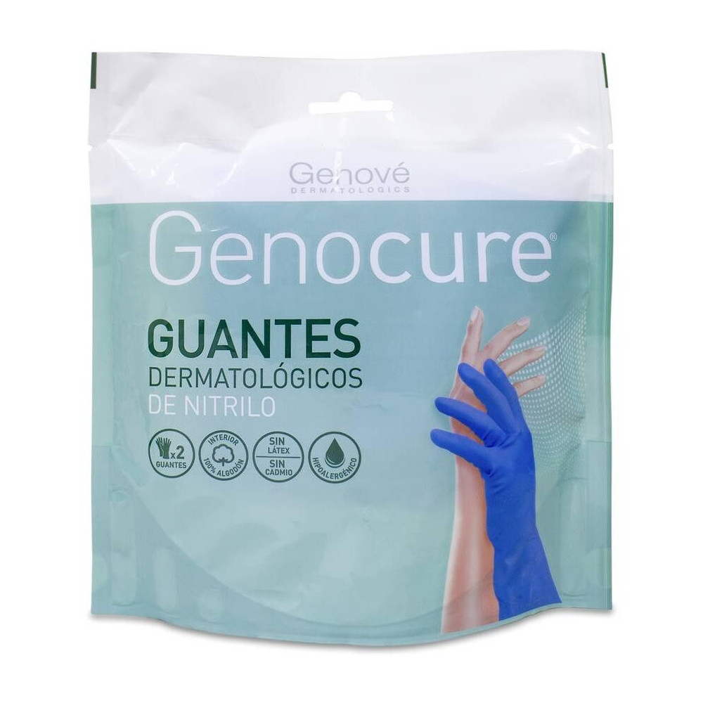 Genocure Guantes Dermatológicos De Nitrilo Talla Xl, 2 Uds.