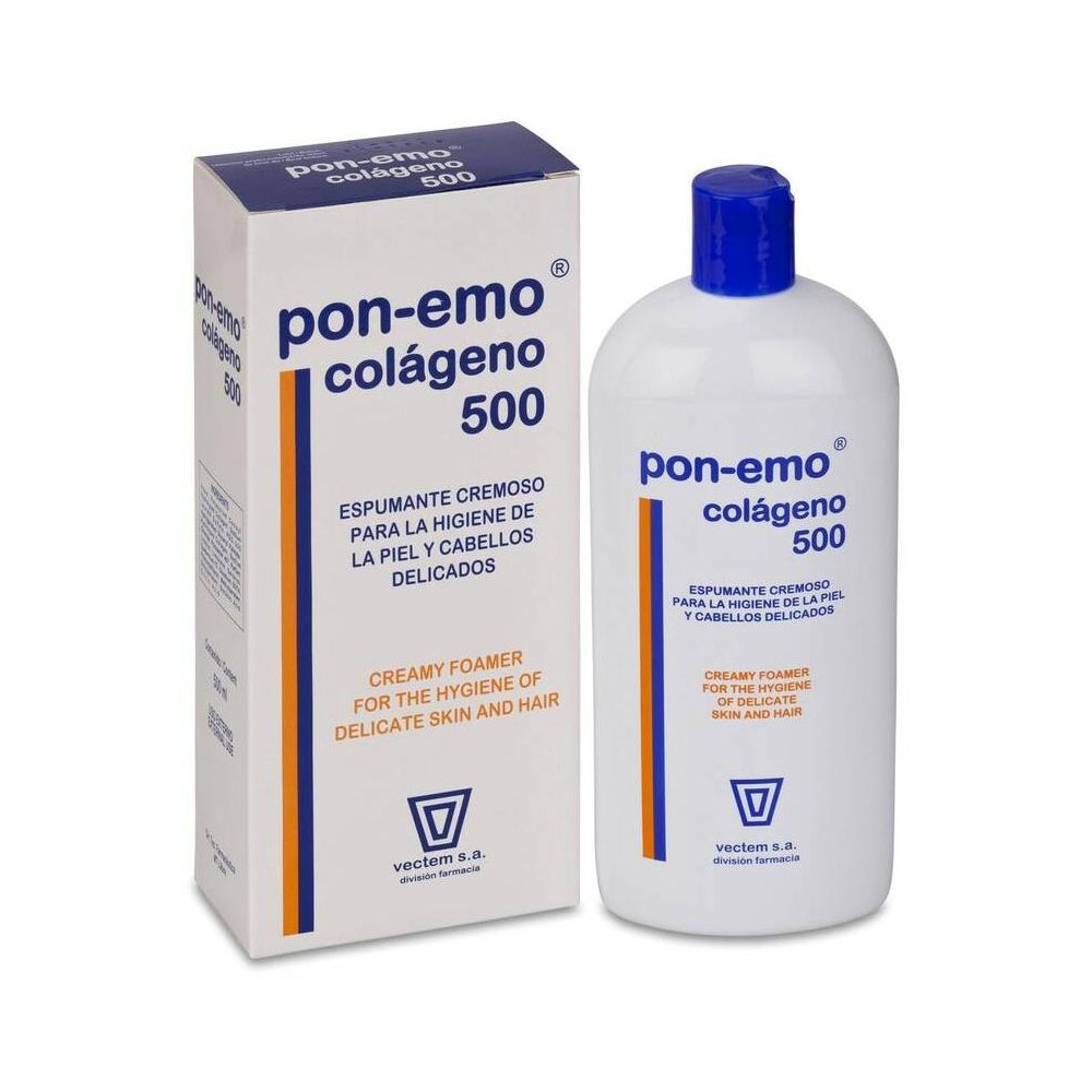Pon-Emo® Colágeno Gel Champú Cabello Seco 500Ml