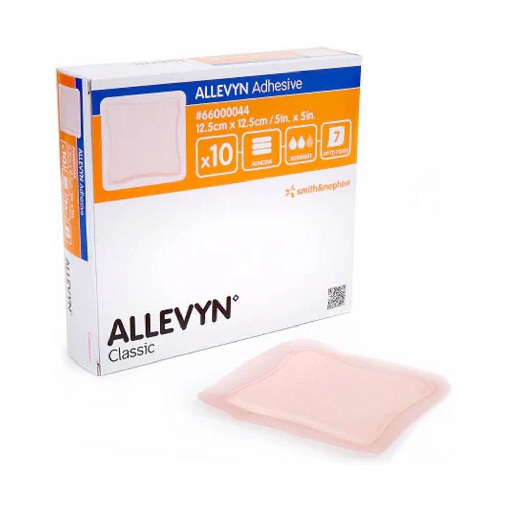 Allevyn Classic Adhesive Foam Dressing 12,5X12,5Cm 10Uds