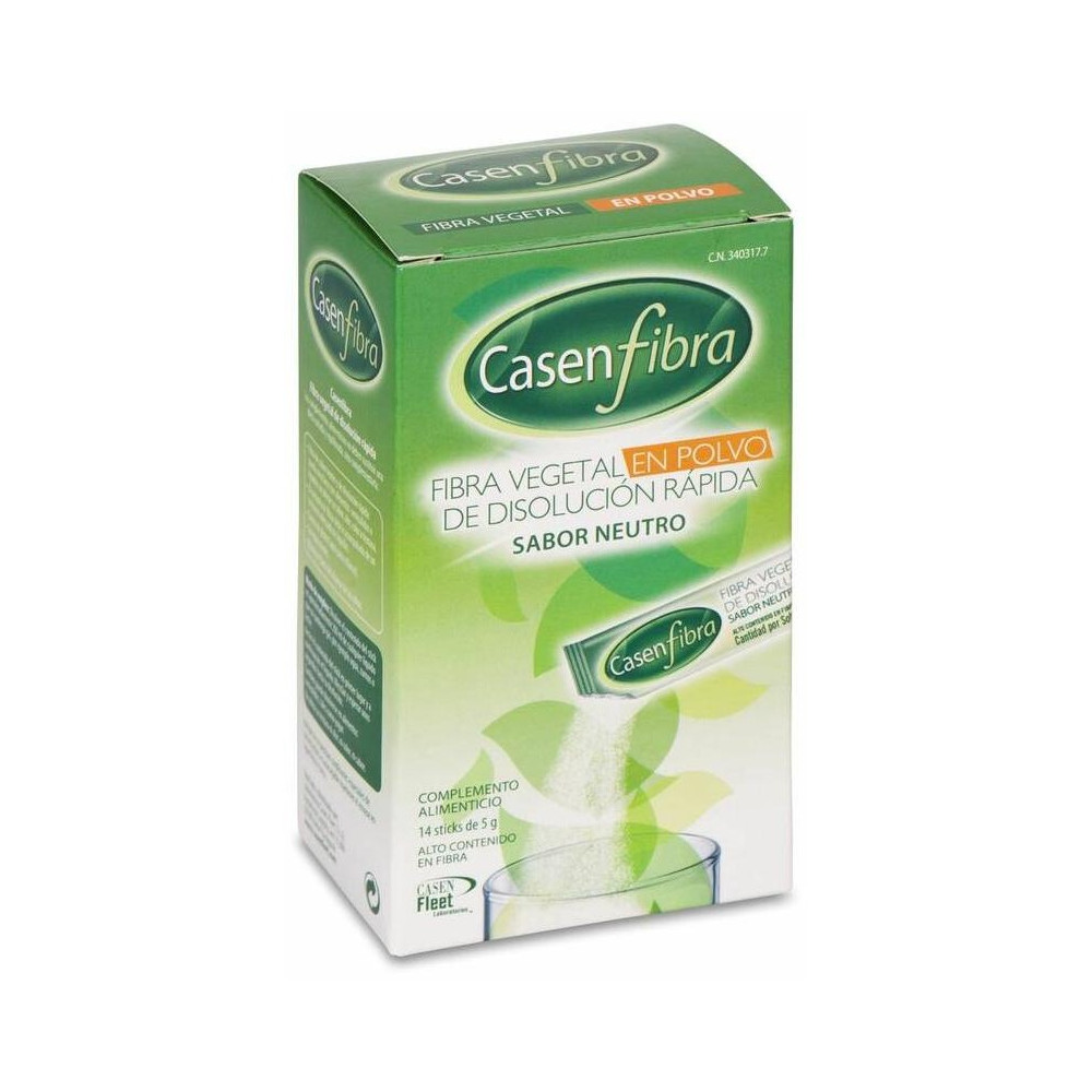 Casenfibra En Polvo Sabor Neutro 14 Sticks De 5Gr