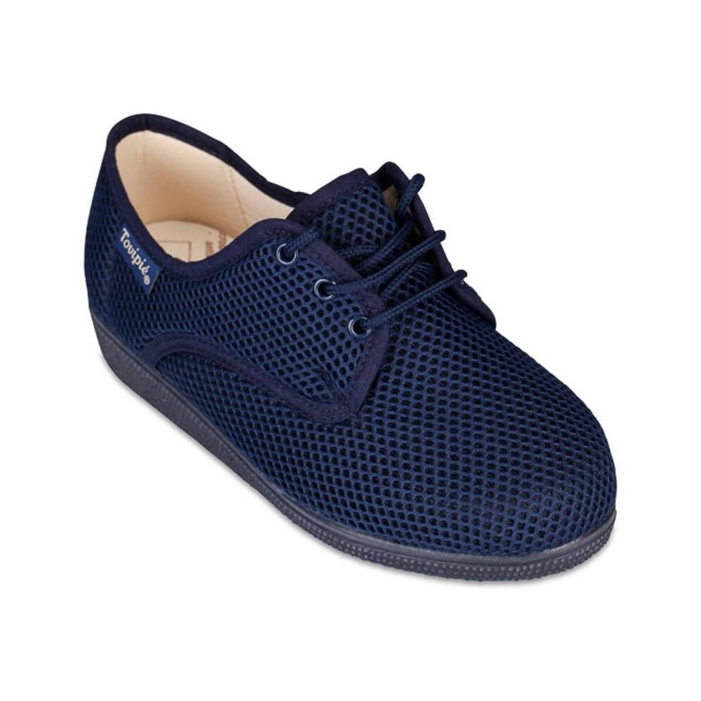 Tovipié Zapato Blandipie Velcro Calado Azul, 1 Unidad