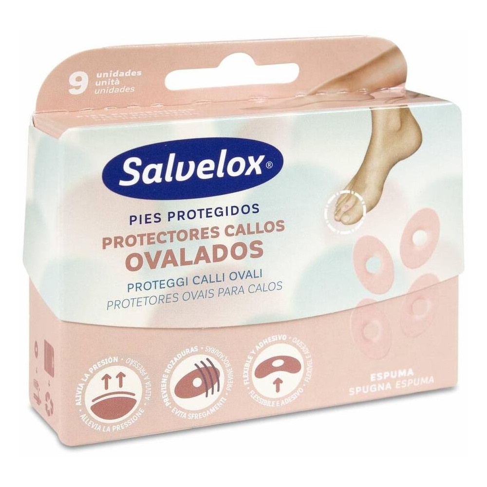 Salvelox Protector De Callos Ovalados, 9 Uds