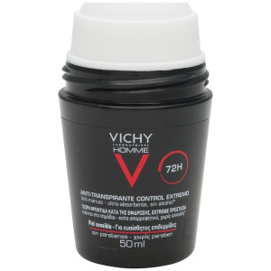 Vichy Homme Desodorante Antitranspirante Control Extremo 72H Roll-On 50Ml